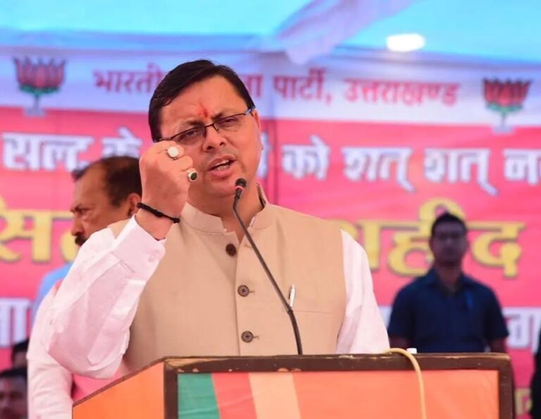 Ukhand CM Dhami